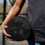 Black Camouflage Print Basketball