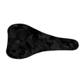 Black Camouflage Print Bicycle Seat Cover