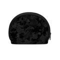 Black Camouflage Print Coin Purse