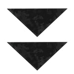 Black Camouflage Print Dog Bandana