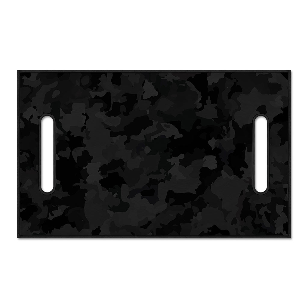 Black Camouflage Print Golf Cart Seat Cover