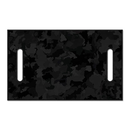 Black Camouflage Print Golf Cart Seat Cover