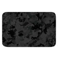 Black Camouflage Print Indoor Door Mat
