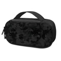 Black Camouflage Print Portable Cooler Travel Case