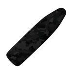 Black Camouflage Print Ironing Board Cover