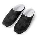 Black Camouflage Print Mesh Casual Shoes