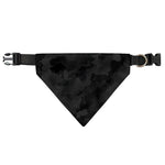 Black Camouflage Print Over The Collar Dog Bandana
