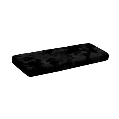 Black Camouflage Print Piano Keyboard Cover
