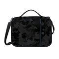 Black Camouflage Print Shoulder Strap Bible Bag
