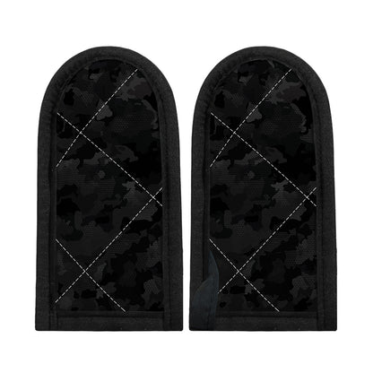Black Camouflage Print Skillet Handle Cover