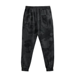 Black Camouflage Print Sweatpants