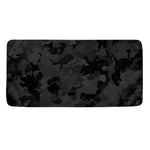 Black Camouflage Print Towel
