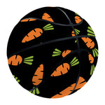 Black Carrot Pattern Print Basketball