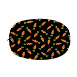 Black Carrot Pattern Print Car Side Mirror Covers