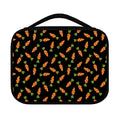 Black Carrot Pattern Print Classic Bible Case