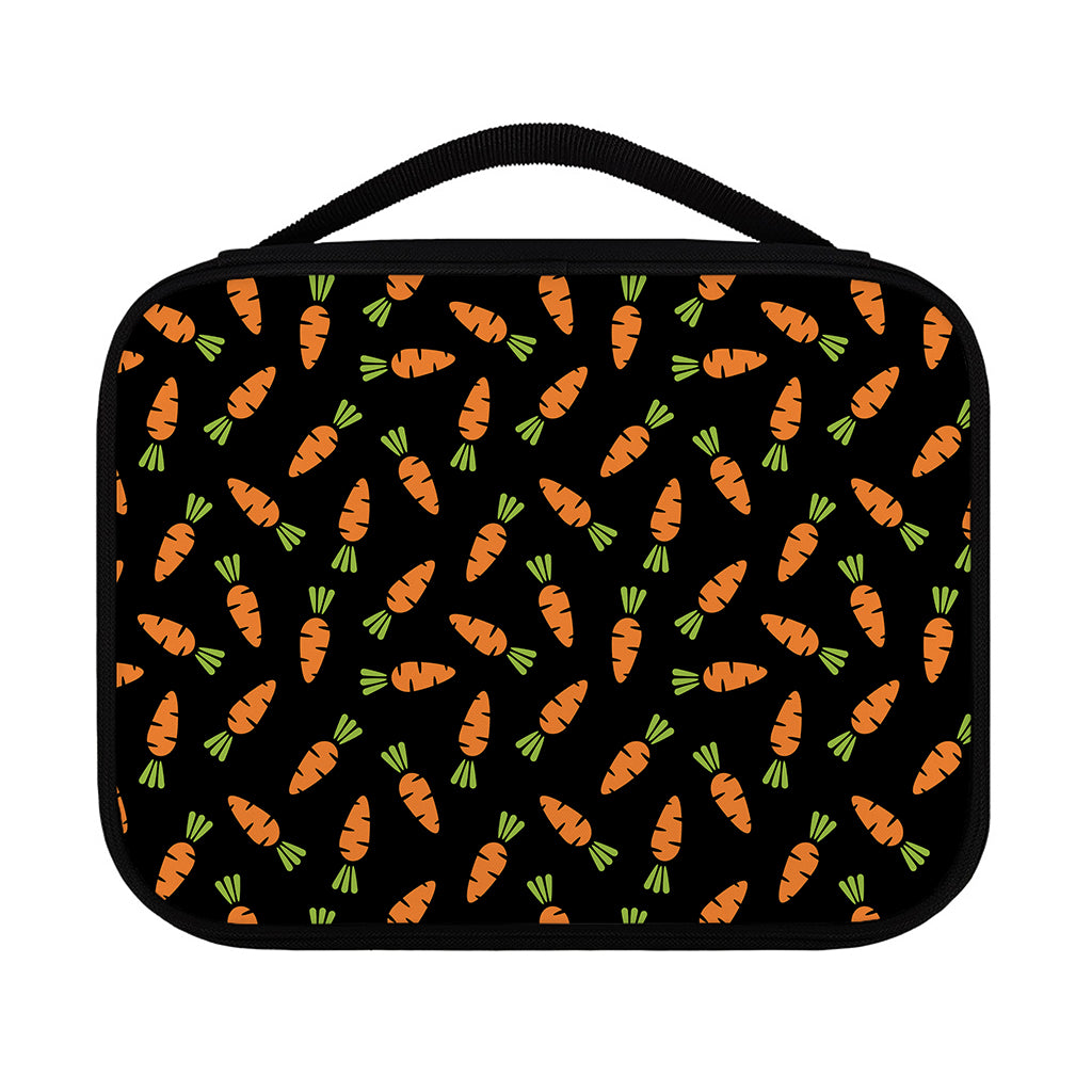 Black Carrot Pattern Print Classic Bible Case