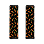 Black Carrot Pattern Print Handle Covers