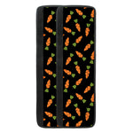 Black Carrot Pattern Print Refrigerator Handle Covers