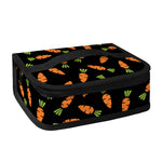 Black Carrot Pattern Print Small Lunch Bag