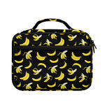 Black Cartoon Banana Pattern Print Briefcase Bible Bag