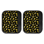 Black Cartoon Banana Pattern Print Handle Covers