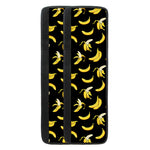 Black Cartoon Banana Pattern Print Refrigerator Handle Covers