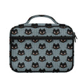 Black Cat Knitted Pattern Print Briefcase Bible Bag