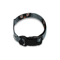 Black Cat Knitted Pattern Print Dog Collar