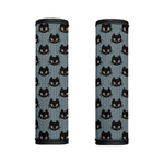 Black Cat Knitted Pattern Print Handle Covers