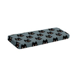 Black Cat Knitted Pattern Print Piano Keyboard Cover