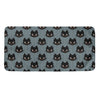 Black Cat Knitted Pattern Print Towel