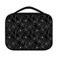 Black Cattleya Flower Pattern Print Classic Bible Case