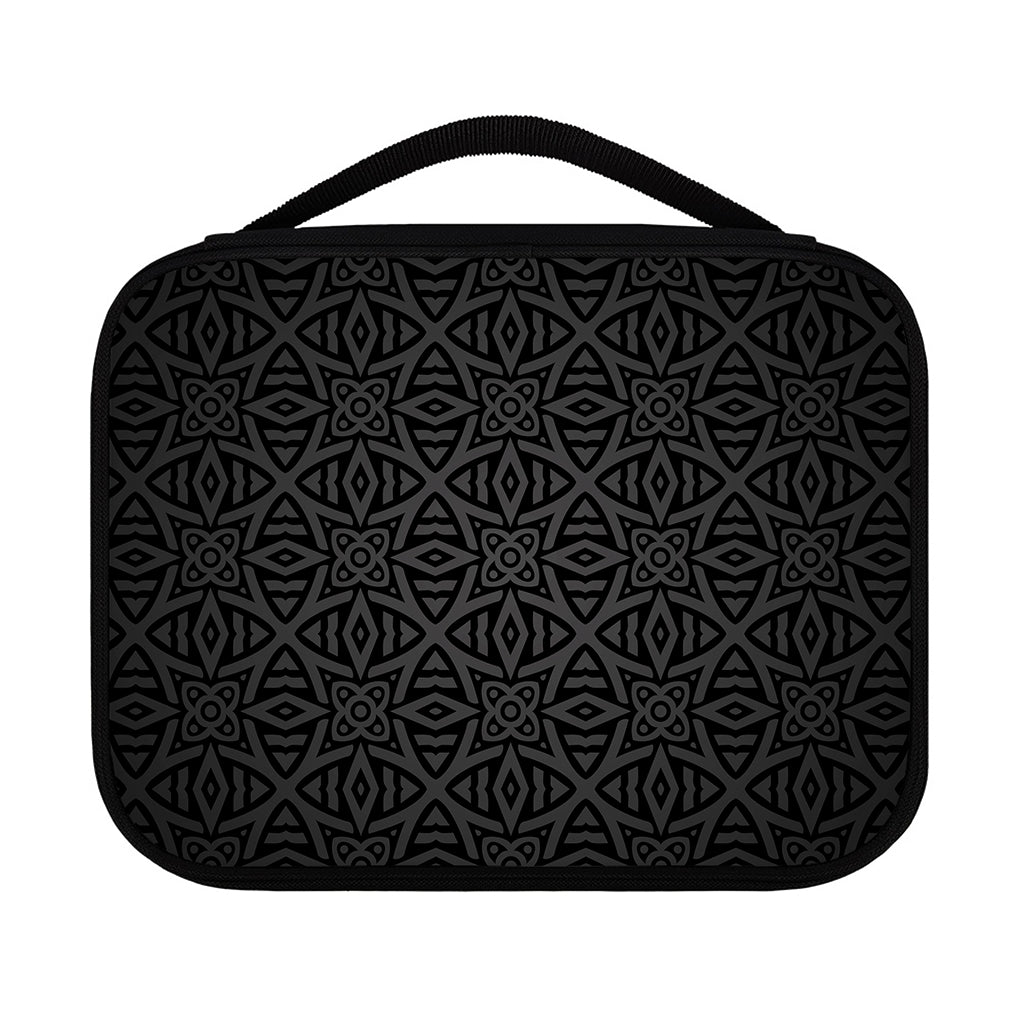 Black Celtic Symbol Pattern Print Classic Bible Case