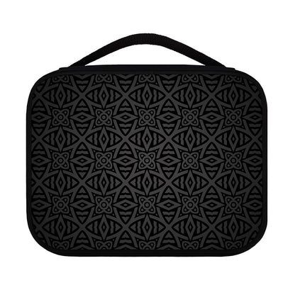 Black Celtic Symbol Pattern Print Classic Bible Case