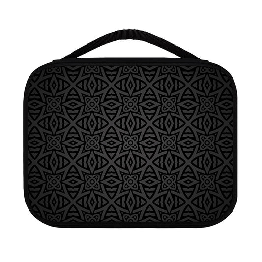 Black Celtic Symbol Pattern Print Classic Bible Case