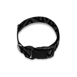 Black Celtic Symbol Pattern Print Dog Collar
