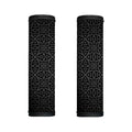 Black Celtic Symbol Pattern Print Handle Covers