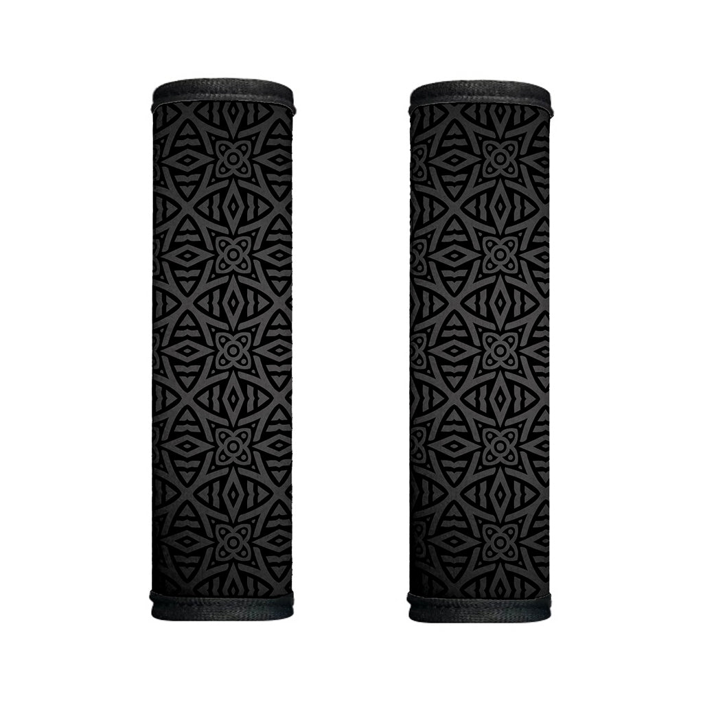 Black Celtic Symbol Pattern Print Handle Covers