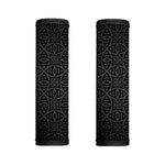 Black Celtic Symbol Pattern Print Handle Covers