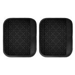 Black Celtic Symbol Pattern Print Handle Covers