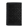 Black Celtic Symbol Pattern Print Trifold Wallet