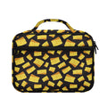 Black Cheese And Holes Pattern Print Briefcase Bible Bag