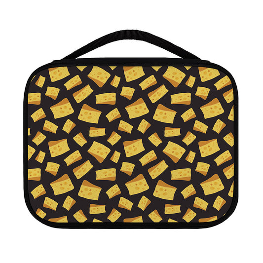 Black Cheese And Holes Pattern Print Classic Bible Case