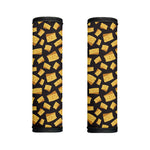 Black Cheese And Holes Pattern Print Handle Covers