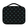 Black Cheshire Cat Pattern Print Classic Bible Case