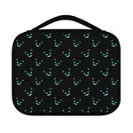 Black Cheshire Cat Pattern Print Classic Bible Case