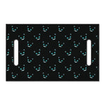 Black Cheshire Cat Pattern Print Golf Cart Seat Cover