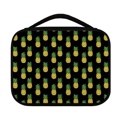 Black Cute Pineapple Pattern Print Classic Bible Case