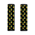 Black Cute Pineapple Pattern Print Handle Covers