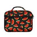Black Cute Watermelon Pattern Print Briefcase Bible Bag